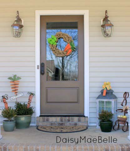 Easter Front Porch #easter #diy #porch #decor #decorhomeideas