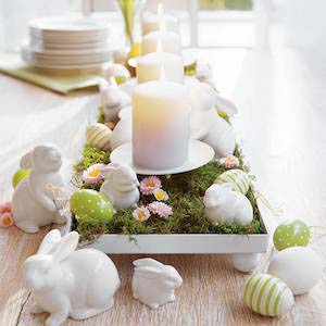 Elegant Easter Centerpiece #easter #diy #centerpiece #decorhomeideas