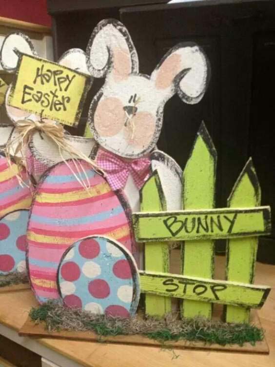 Happy Easter Signboard #easter #diy #porch #decor #decorhomeideas