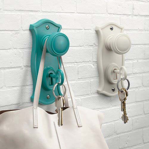 Key Holder and Hook Bag Hanger #hatrack #diy #organizer #decorhomeideas