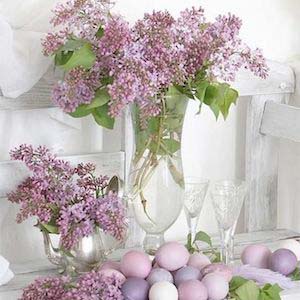 Lilac Easter Centerpiece #easter #diy #centerpiece #decorhomeideas