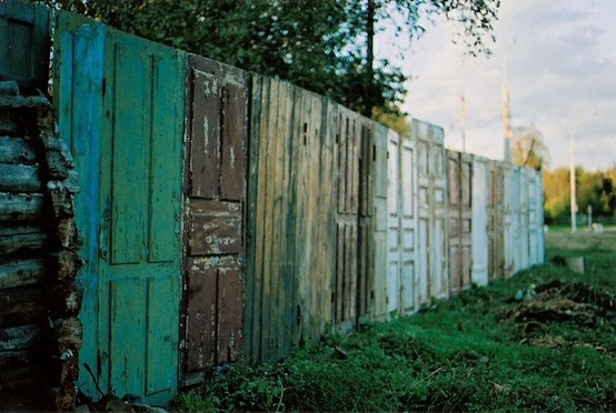 Wall Of Doors #diy #repurpose #doors #old #decorhomeideas