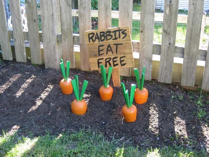 Wood Yarn Carrots #easter #diy #wood #crafts #decorhomeideas