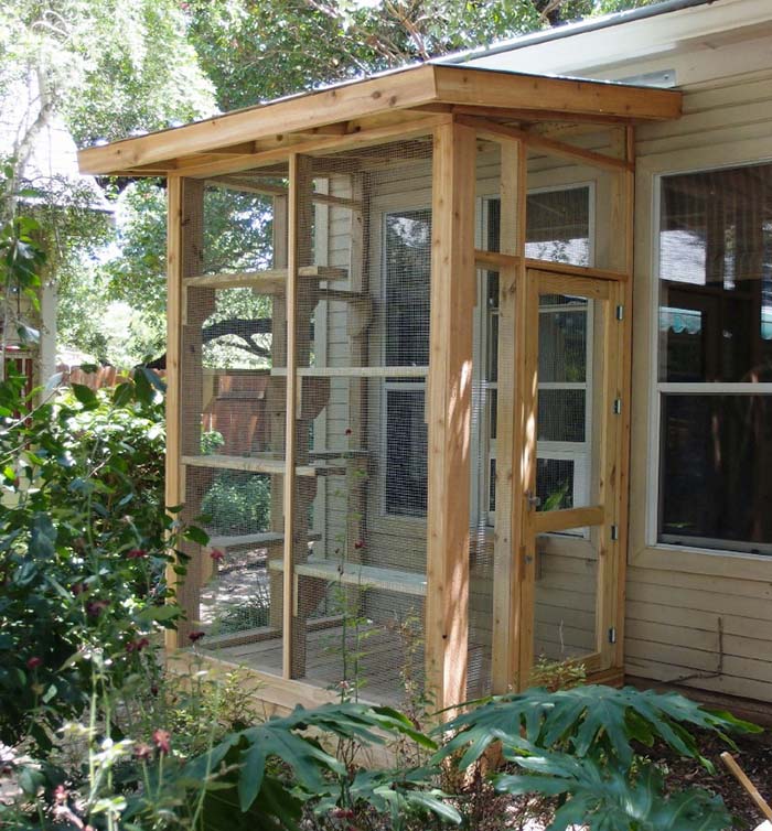 Wooden Catio