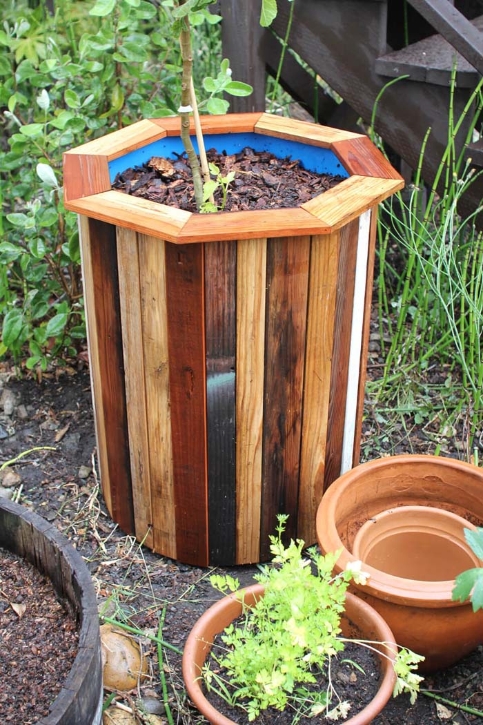 DIY Octagonal Garden Planter Project #diy #planter #wood #flower #pallet #decorhomeideas