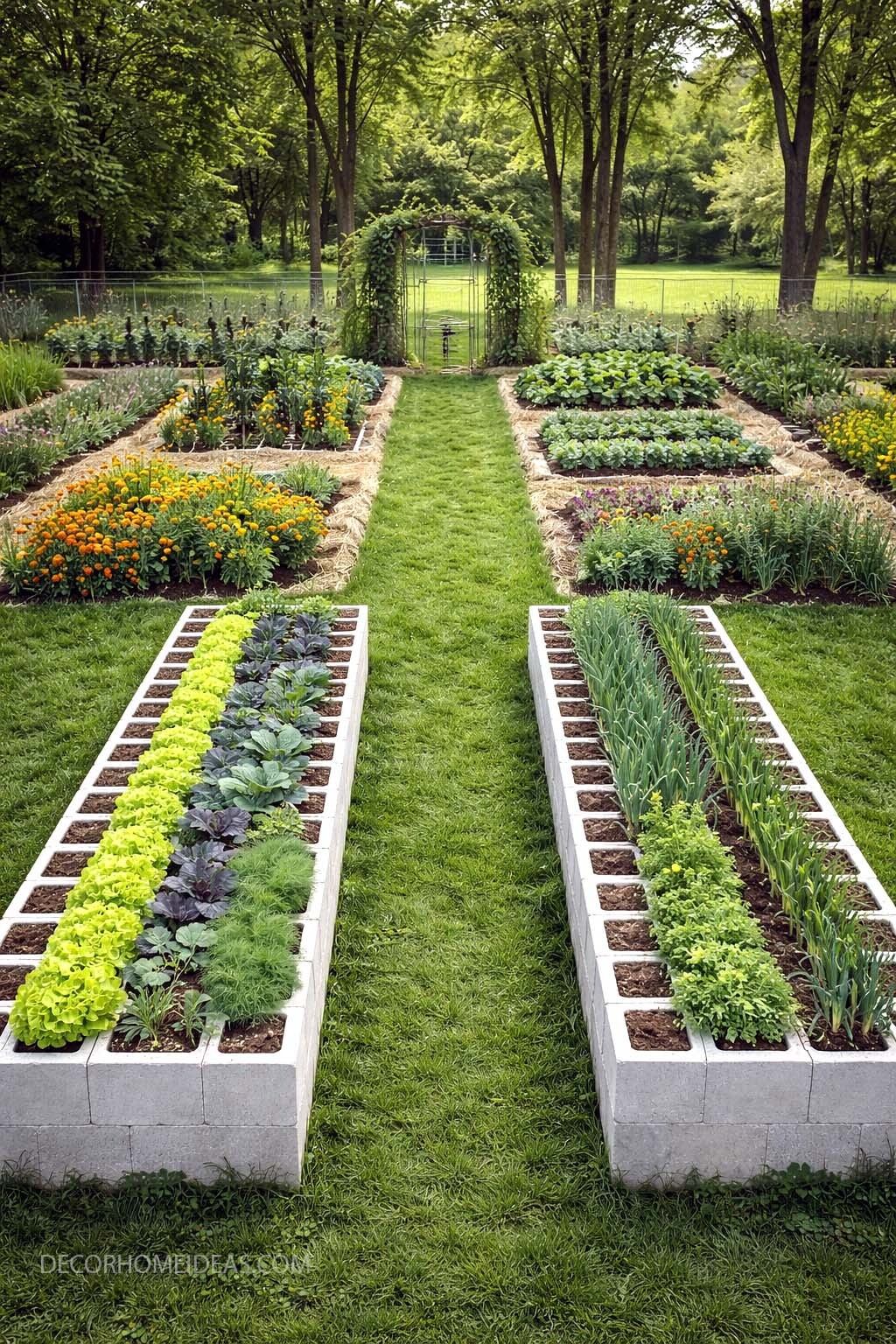 Raised Vegetable Garden Layout Ideas for a Beautiful Backyard
