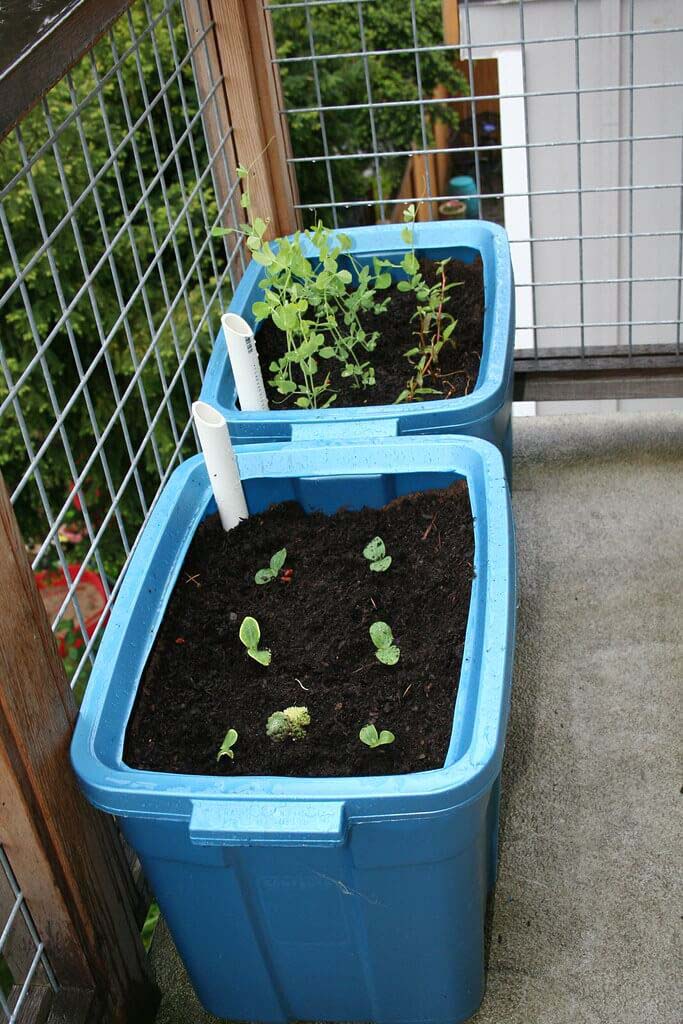 Apartment-Style Garden Bed #raisedbed #garden #diy #cheap #decorhomeideas