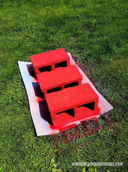 Diy Cinder Blocks Bar 2