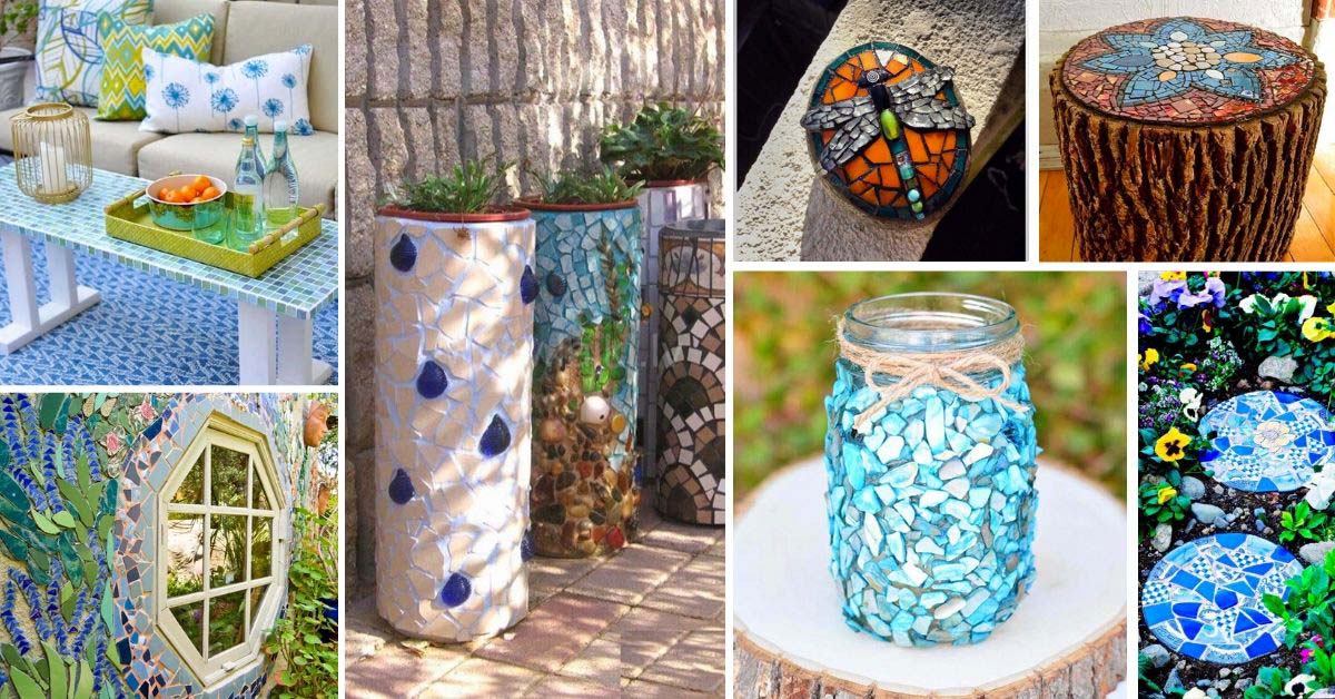 DIY Garden Mosaic Ideas