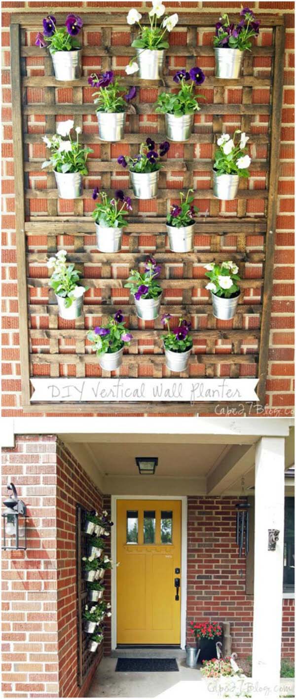 DIY Porch and Patio Decor Ideas with Flowerpots #diy #porch #patio #projects #colorful #decorhomeideas