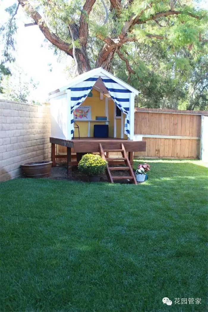 Fun Backyard Kid’s Play Fort #diy #backyard #garden #projects #decorhomeideas