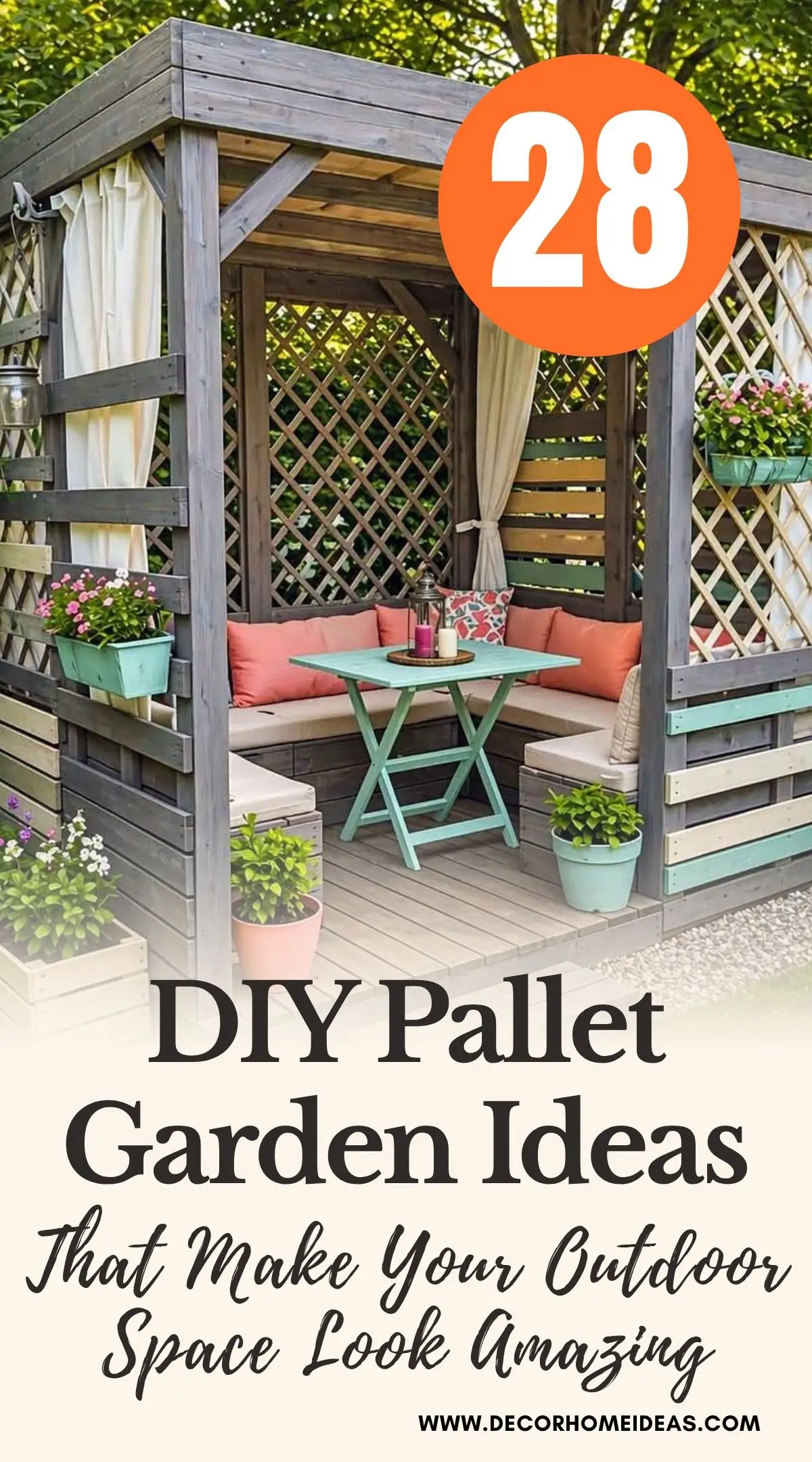 Looking for creative pallet garden ideas? These 28 DIY pallet garden projects show how to transform reclaimed wooden pallets into vertical gardens, flower planters, herb racks, and stylish backyard features. Perfect for beginners and garden lovers who want eco-friendly, low-cost garden ideas with high visual impact.