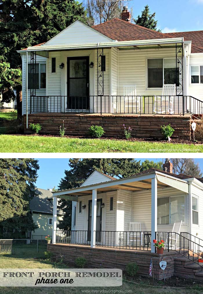 A Versatile First-Time Porch Owner Floorplan #diy #porch #makeover #decorhomeideas