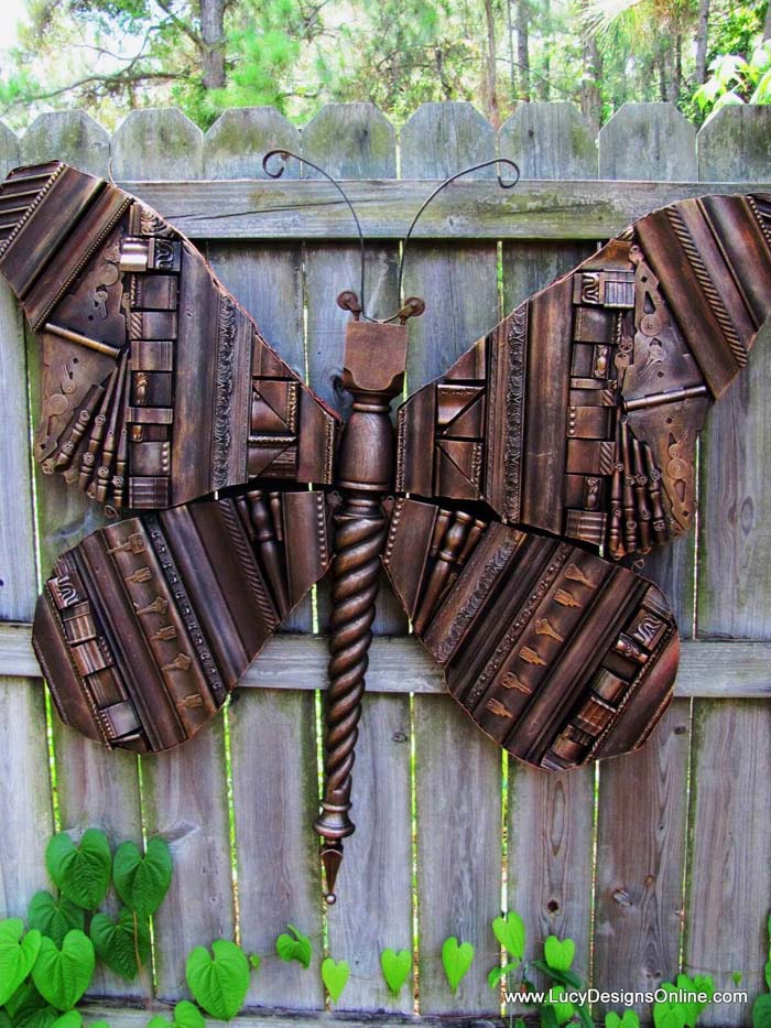 Beautiful Butterfly Photo Display #diy #garden #decor #countryside #decorhomeideas