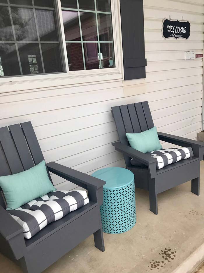 Comfy and Durable Adirondack Chairs #diy #backyard #projects #decorhomeideas