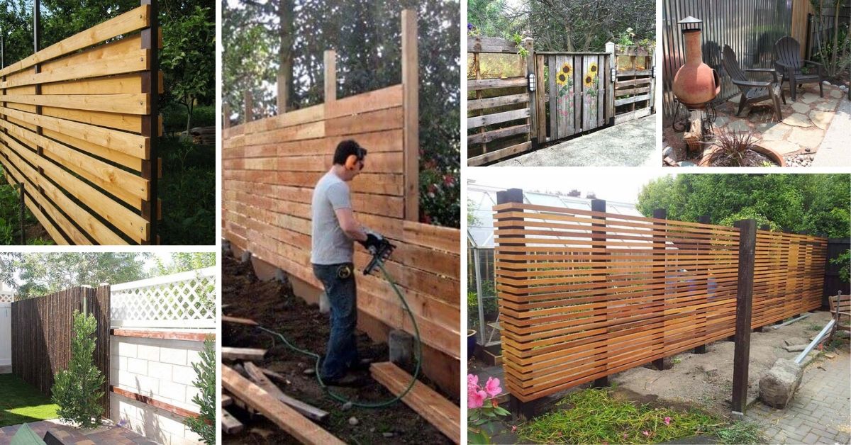 28 Best Diy Backyard Fence Ideas To Create The Perfect Retreat Decor Home