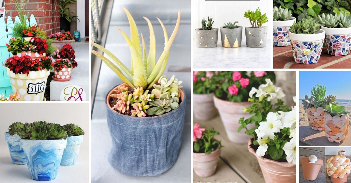 DIY Flower Pot Ideas