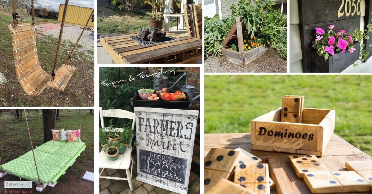DIY Pallet Garden Ideas
