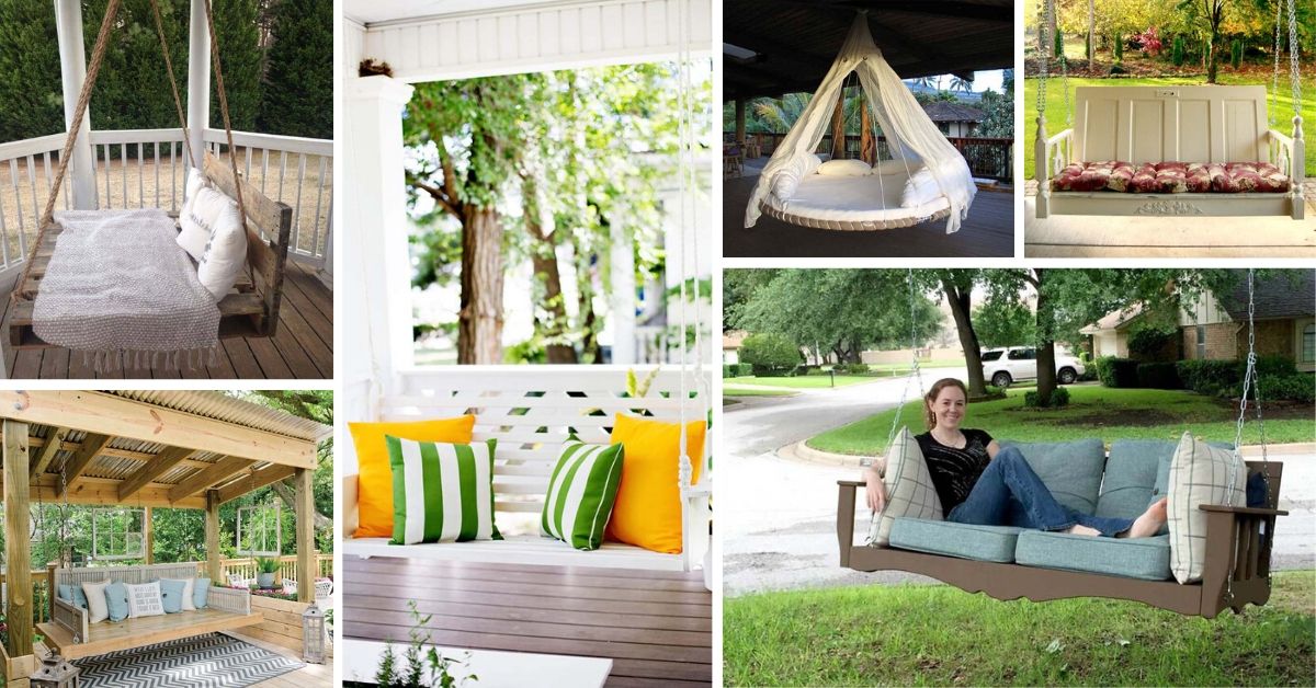 DIY Porch Swing Bed Ideas