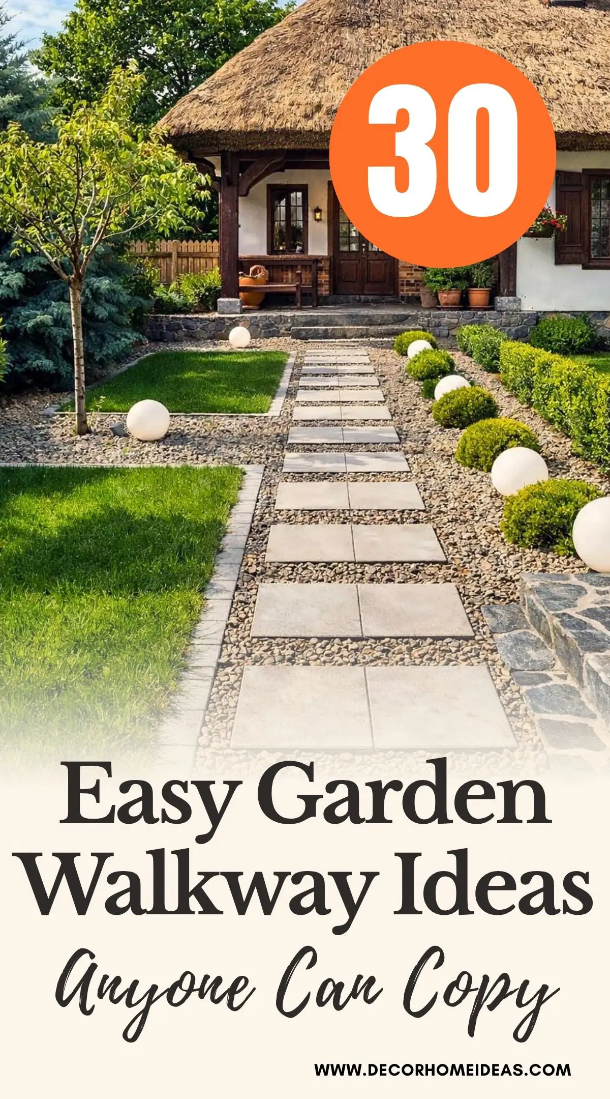 Explore 25 easy garden walkway ideas that make your yard look professionally landscaped. From DIY garden paths to modern stone walkways and cottage-style garden trails, these ideas are perfect for creating a charming and inviting outdoor space.