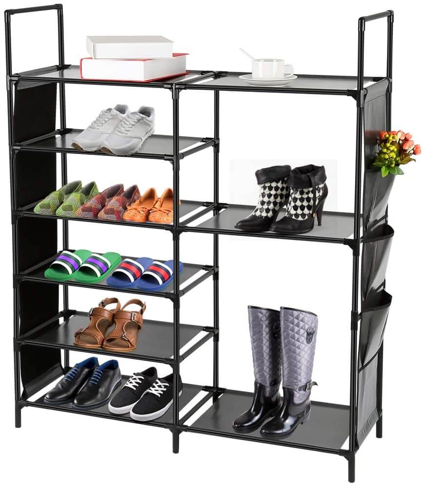 Multi-Compartment Organizer With Pockets #shoeorganizer #storage #shoe #organizer #decorhomeideas