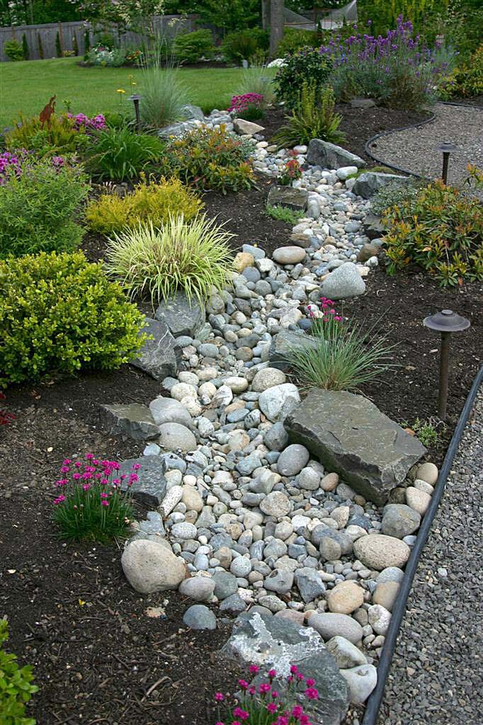 Natural Beauty Of River Stones #diy #pathway #walkway #garden #decorhomeideas