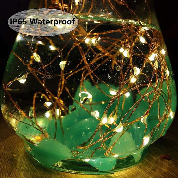 String up Some Solar Fairy Lights #diy #solar #lights #solarlight #garden #decorhomeideas