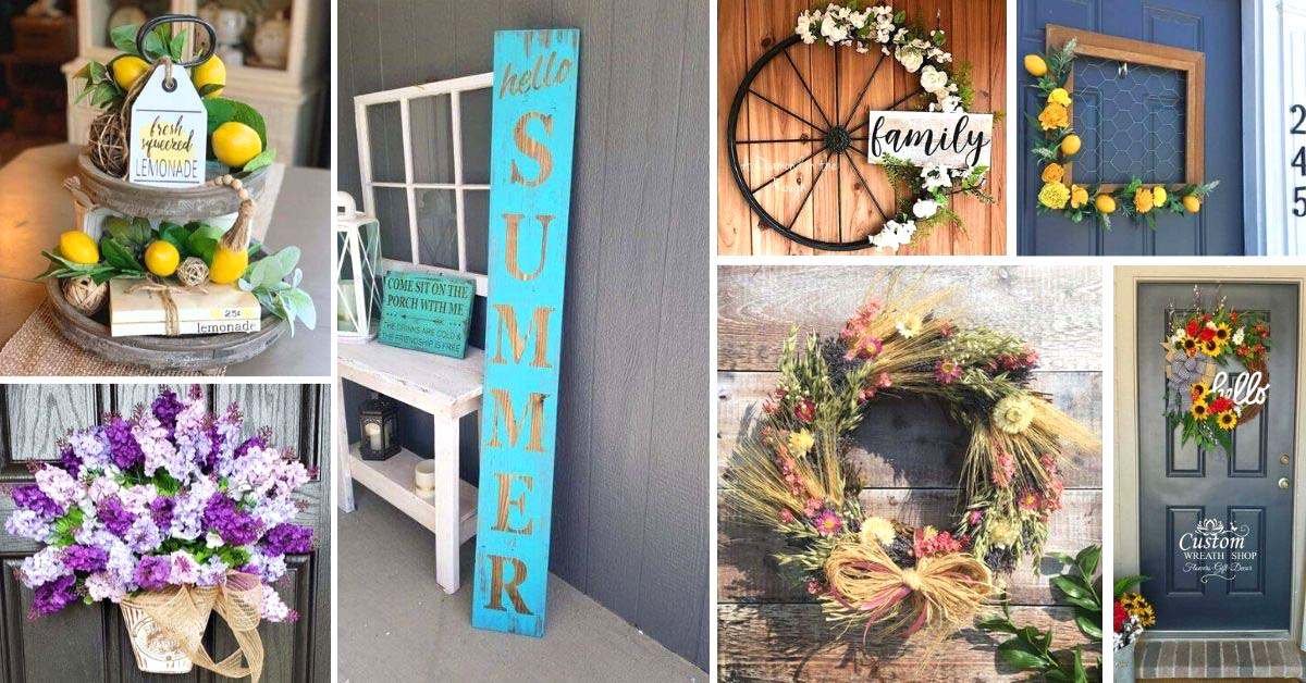 Summer Farmhouse Decor Ideas