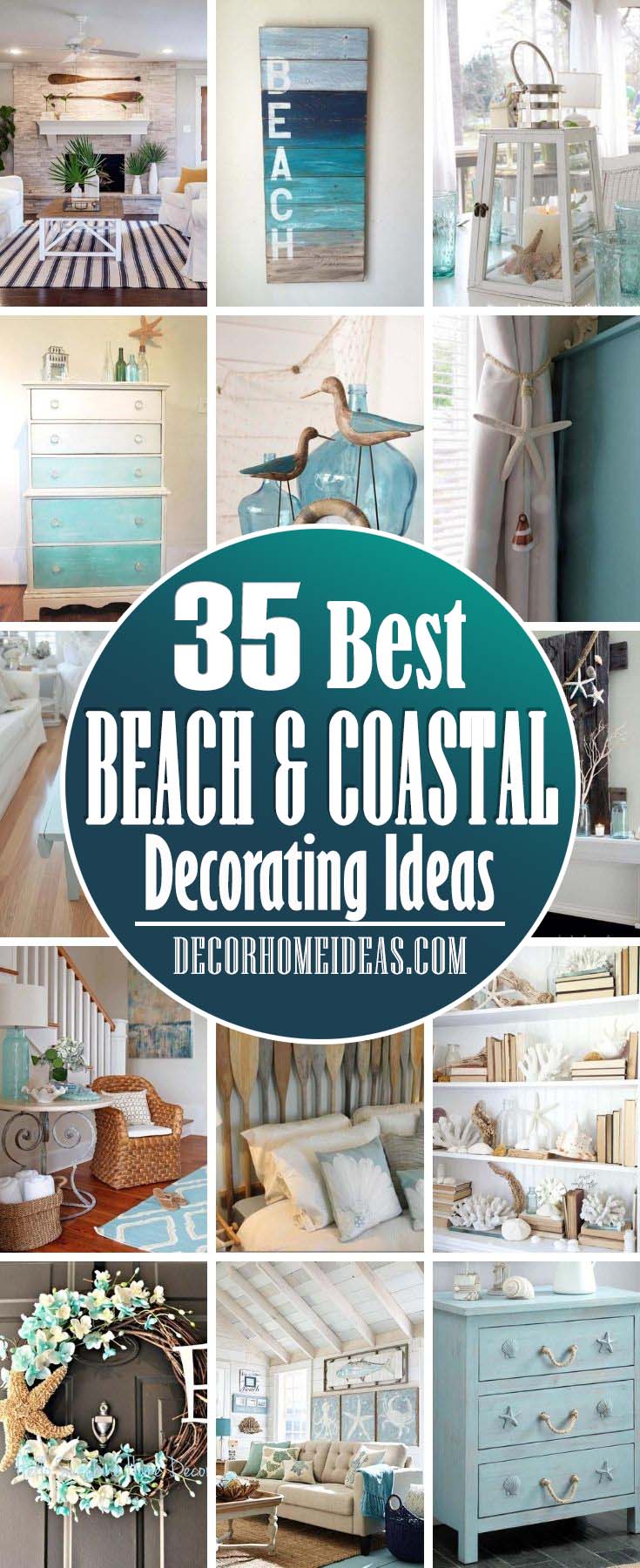 34 Beach and Coastal Decorating Ideas | Decor Home Ideas