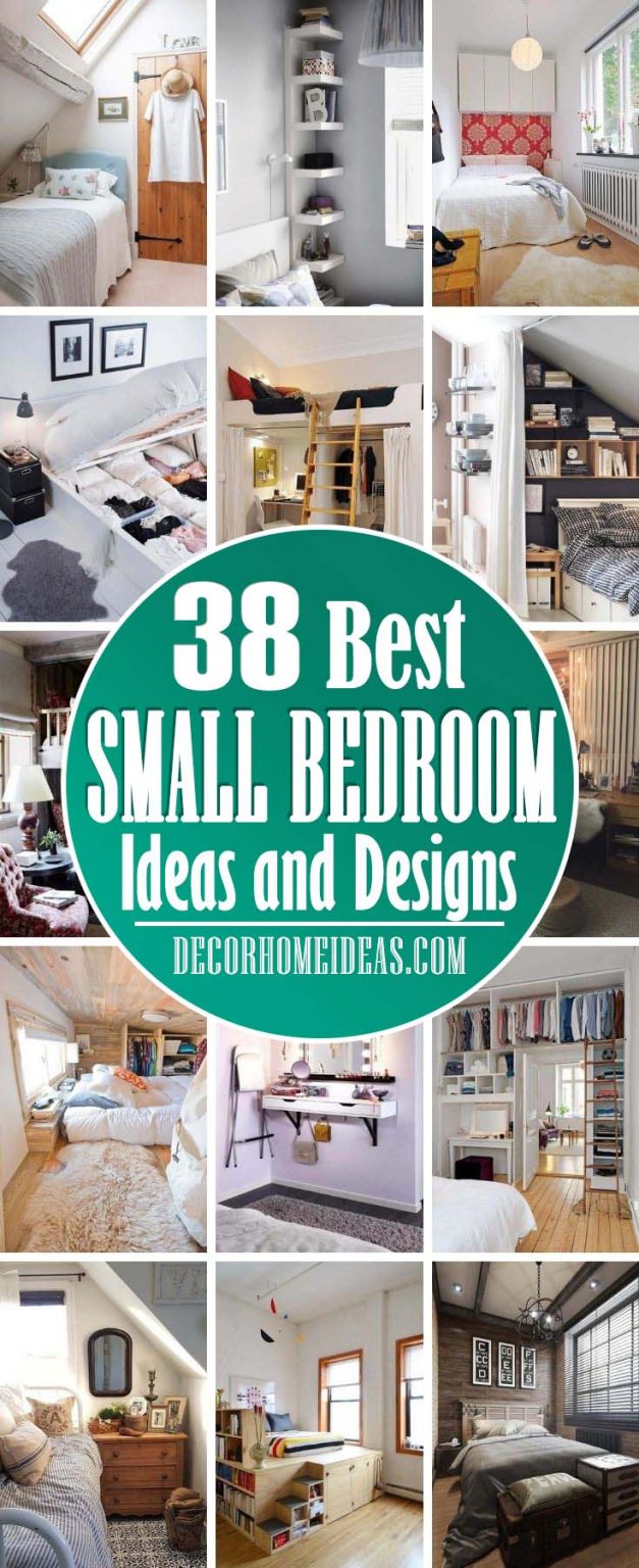 37 Small Bedroom Ideas and Designs That Are Also Space-Saving