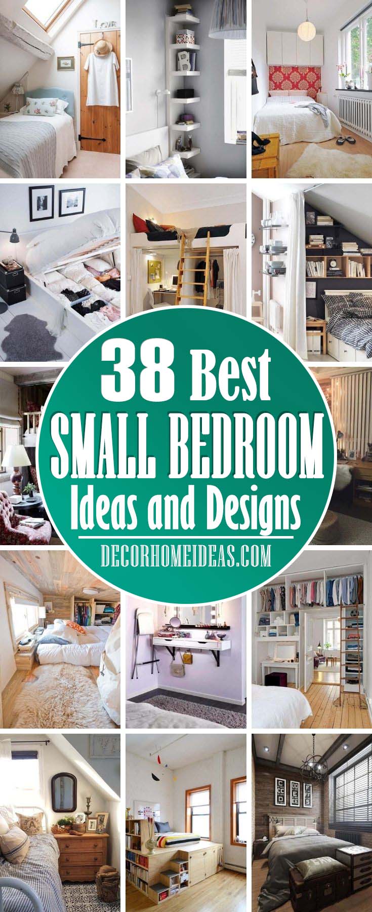 Best Small Bedroom Ideas And Designs. If you don’t think you have enough space for a beautiful makeover, we have 38 small bedroom ideas to help you create a small bedroom that's big in style.