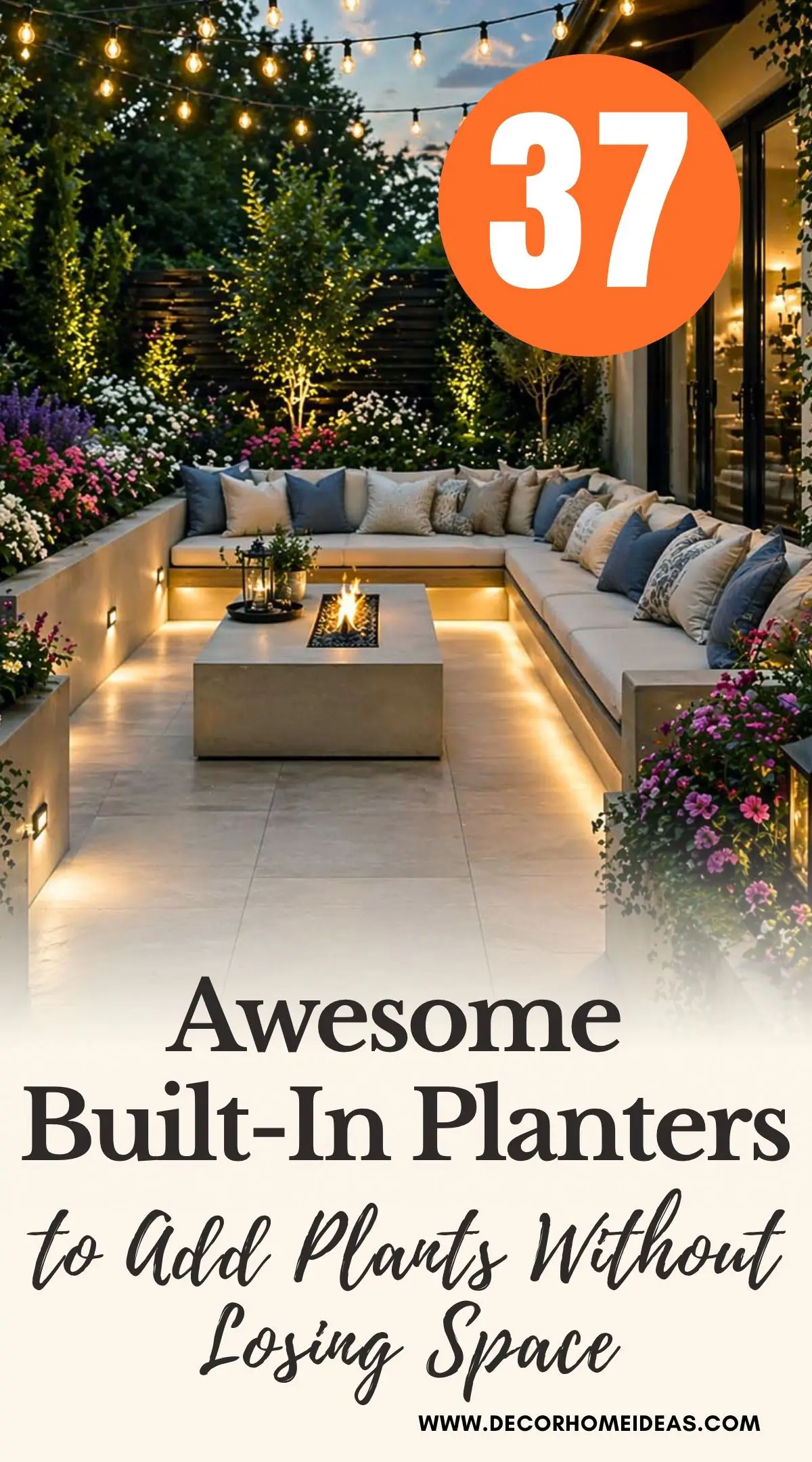 Looking for clever ways to decorate with plants? These built-in planter ideas show how to add greenery without sacrificing space, making your home feel fresh, modern, and beautifully organized.