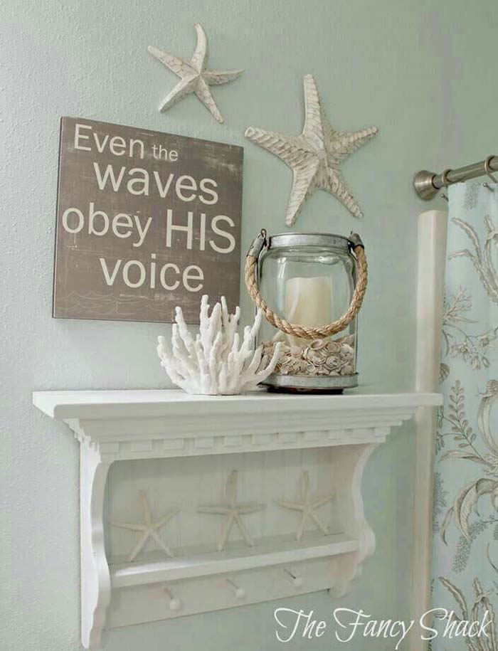 Coral Creations and Shells of the Sea #beach #coastal #decoration #decorhomeideas