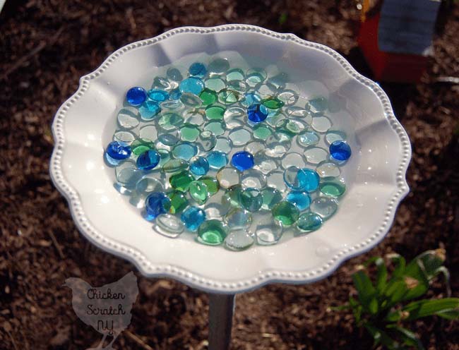 DIY Butterly Waterer #garden #upcycled #diy #decorhomeideas