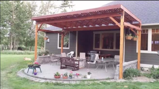 DIY Covered Patio #diy #patio #decorations #decorhomeideas