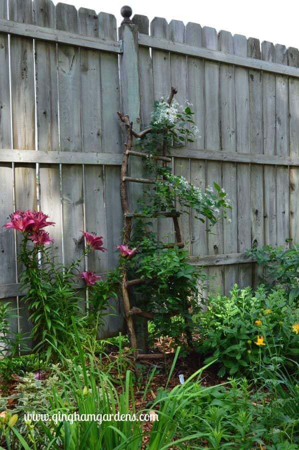 DIY Garden Decor Using Tree Branches #diy #decor #sticks #twigs #decorhomeideas