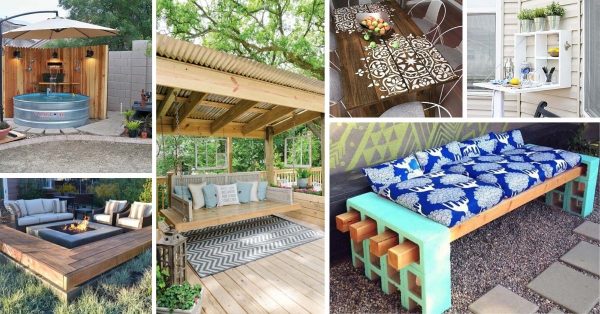 40 Best Diy Patio Decoration Ideas To Make It The Perfect Retreat Decor Home - Diy Deck Decorating Ideas