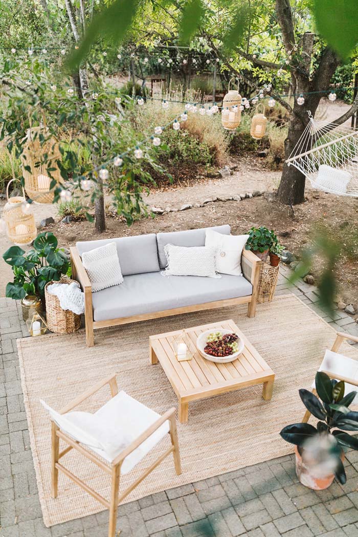 Home Decoration for Patio Improvement #backyard #sitting #area #decorhomeideas