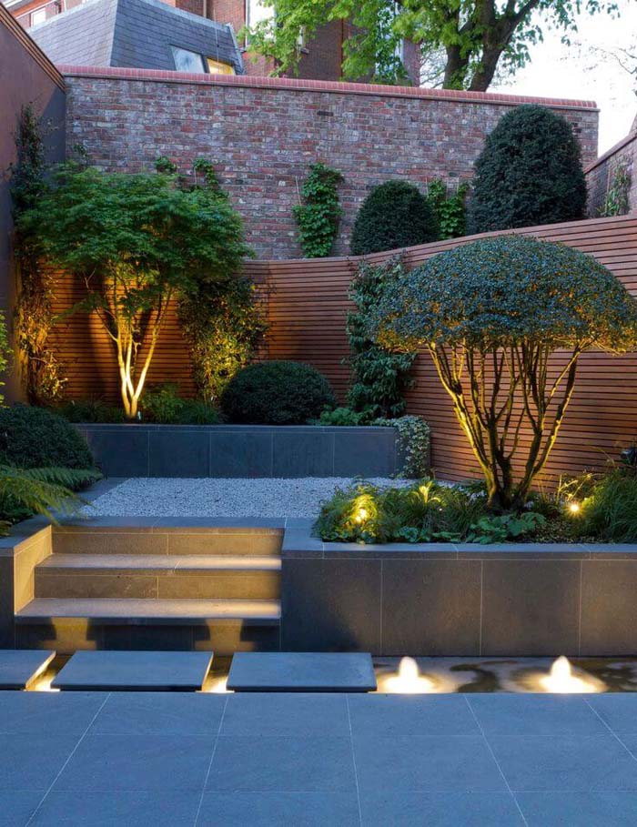 Landscape Lighting Idea for Water #lighting #landscape #garden #decorhomeideas