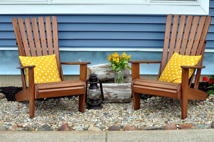 A Pair of Adirondack Chairs #diy #outdoor #furniture #decorhomeideas