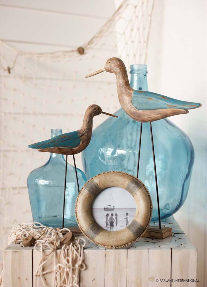 Picturesque Beach Motif for a Coastal Home #beach #coastal #decoration #decorhomeideas