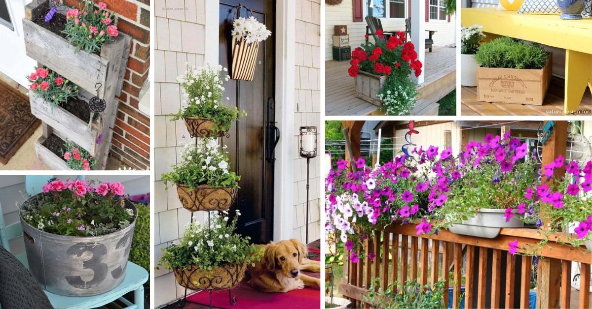 Porch Planter Ideas