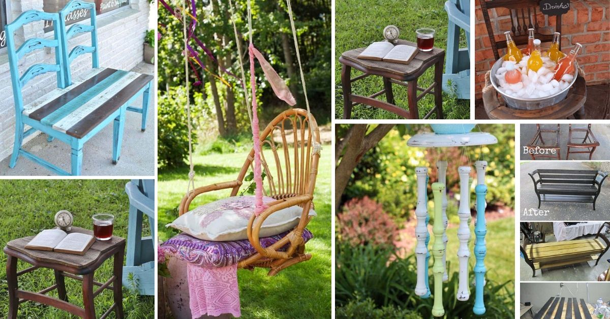 Repurposed Old Chairs Ideas