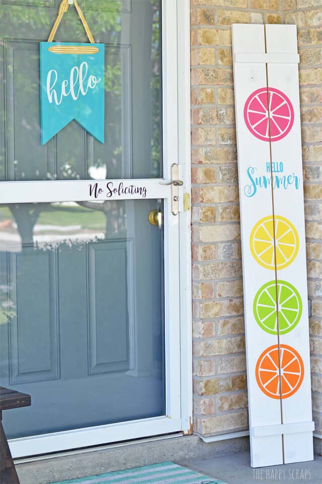 Summer Front Porch Sign #diy #decor #porch #decorhomeideas