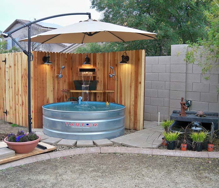 Your Own Private Pool On A Budget #diy #patio #decorations #decorhomeideas