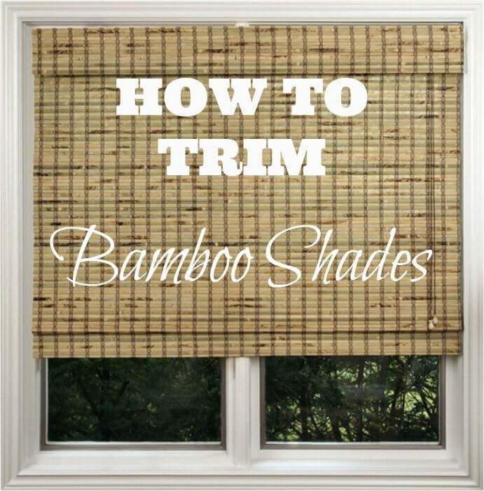 Bamboo Shades #diy #window #treatment #decorhomeideas