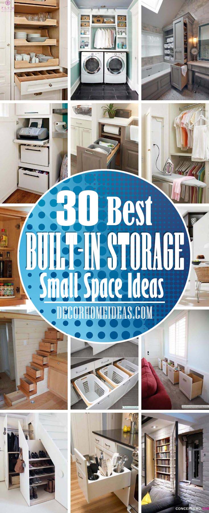 Best Built In Storage Ideas. Built-in storage is the perfect way to hide clutter, offering a much sleeker and tidier solution than free-standing wardrobes or shelving units. From built-in bookshelves in the living room to wardrobes, pantries, and bathroom cupboards.