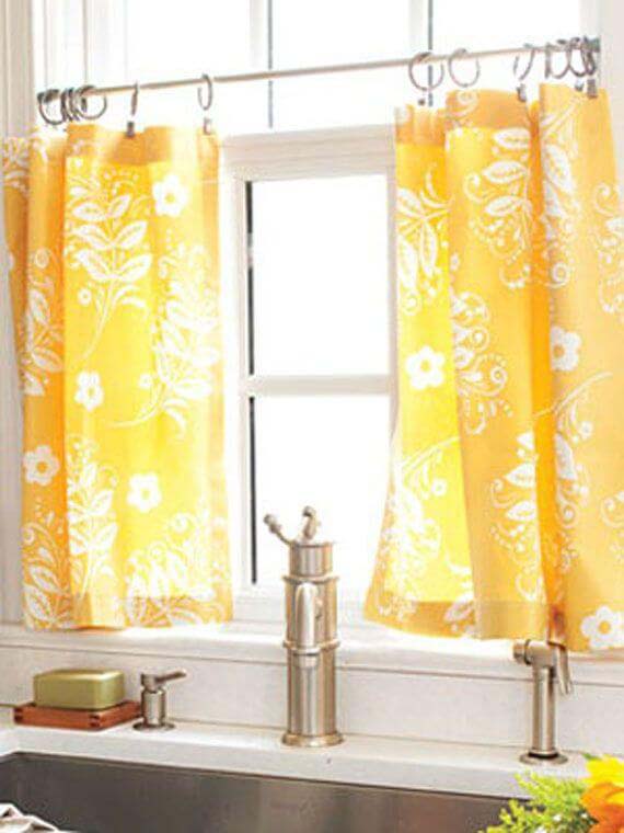 Cafe Curtains #diy #window #treatment #decorhomeideas