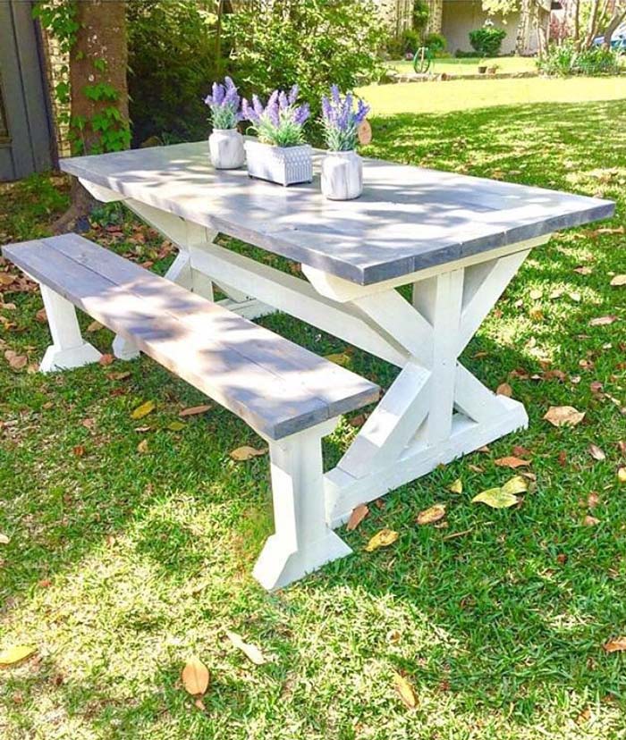 Custom Farmhouse Dining Table #diy #farmhouse #table #decorhomeideas