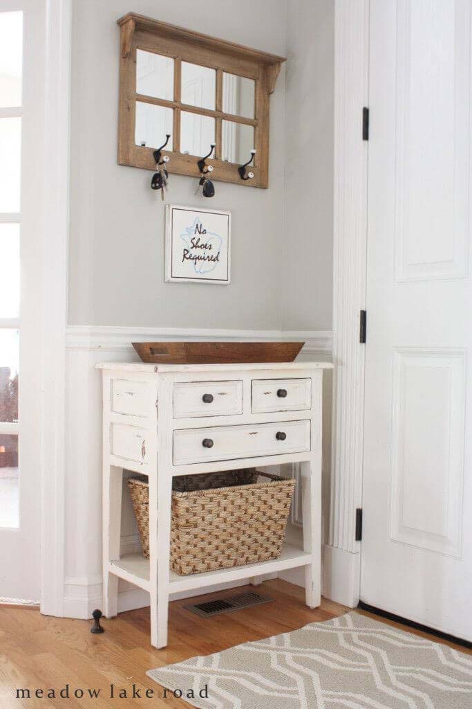 37 Amazing Entry Table Ideas To Make A, What To Put On A Small Entry Table